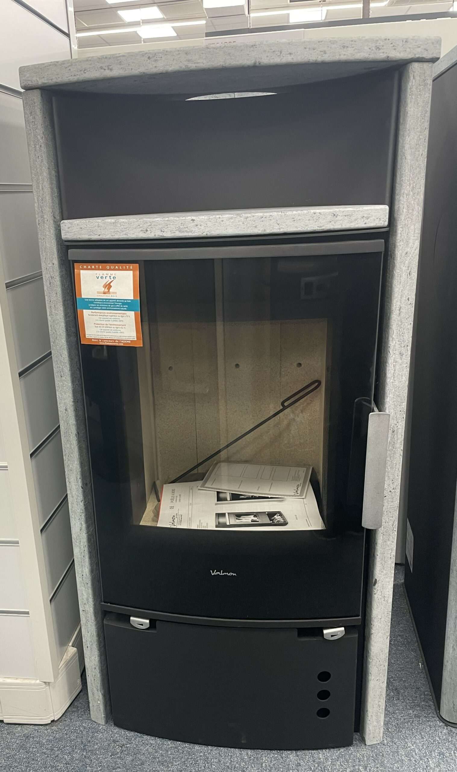 Poêle à Bois VALMON GAMMA Ollaire 8 kW